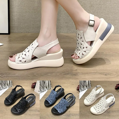 【35-40】Divatos vastag talpú női szandál