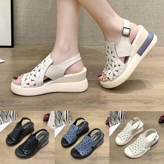 【35-40】Divatos vastag talpú női szandál