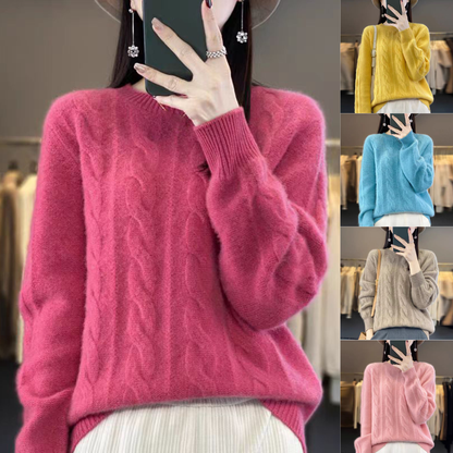 💖【Rabat sezonowy -50%】Zimowy sweter kaszmirowy 2026 Ciepły i miękki w noszeniu