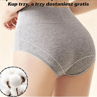 💖Ostatni dzień na 50% zniżki - 【6 sztuk】Spodnie z wysokim stanem, podnoszące biodra, wykonane z wysokiej jakości bawełny✨️ (45-105 kg)