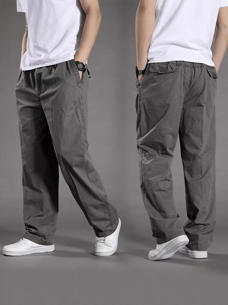 😎👖【Különleges ajánlat🔥】Férfi nagyméretű, casual cargo nadrág – bő és kényelmes
