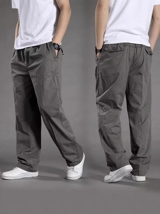 😎👖【Különleges ajánlat🔥】Férfi nagyméretű, casual cargo nadrág – bő és kényelmes
