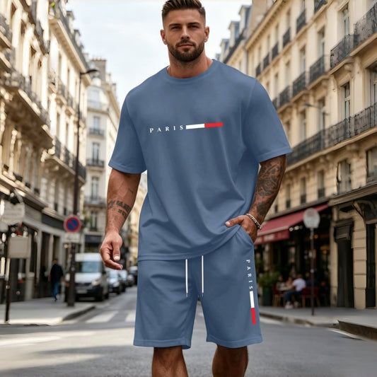 🔥👌【S-5XL】Muški ljetni sportski set od dva dijela: Idealan za svakodnevno nošenje i ležerno opuštanje kod kuće✅Plaćanje pouzećem