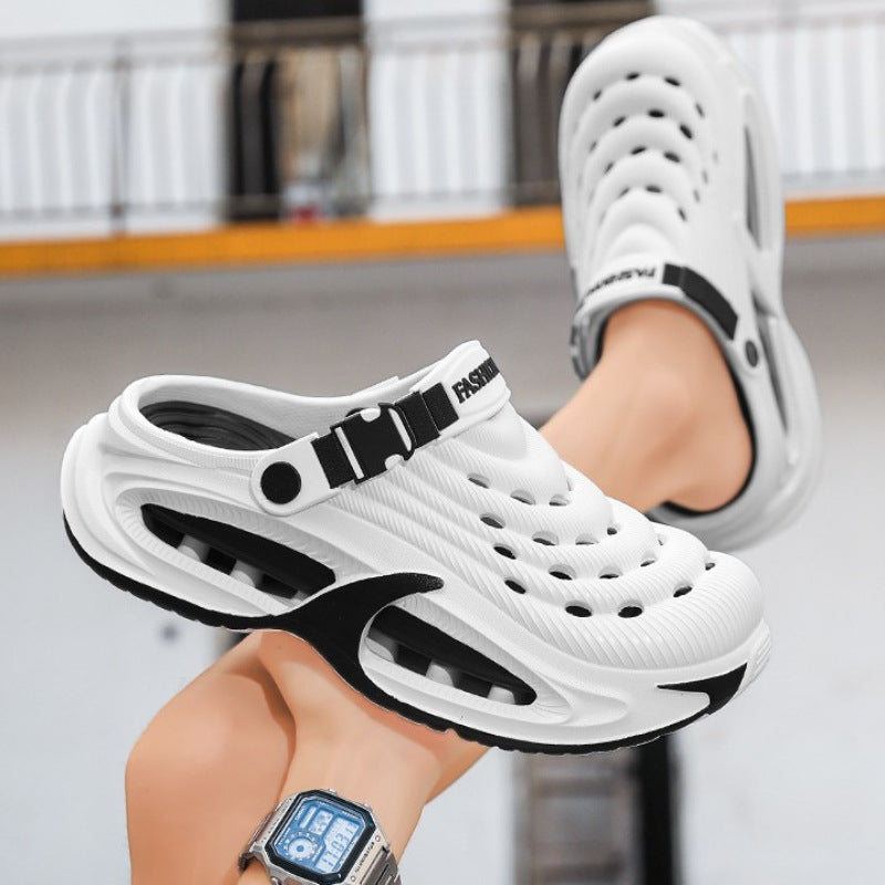👟50% zniżki w ofercie specjalnej🌬️ Męskie sandały wielofunkcyjne 2 w 1 – pogrubiona podeszwa EVA, antypoślizgowe, ultralekkie, oddychające i wygodne🏃‍♂️