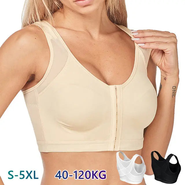 🥰(3 db)👙【40-120kg】Teljes fedésű támasztó melltartó