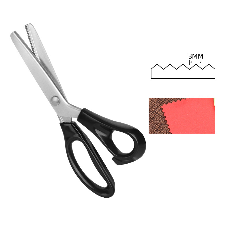 🔥✂️ Recézett textil olló, 5 méretben kapható.