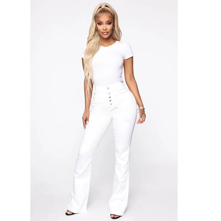 🔥👖【S-4XL】Γυναικείο παντελόνι με φαρδιά μανίκια και ψηλή μέση