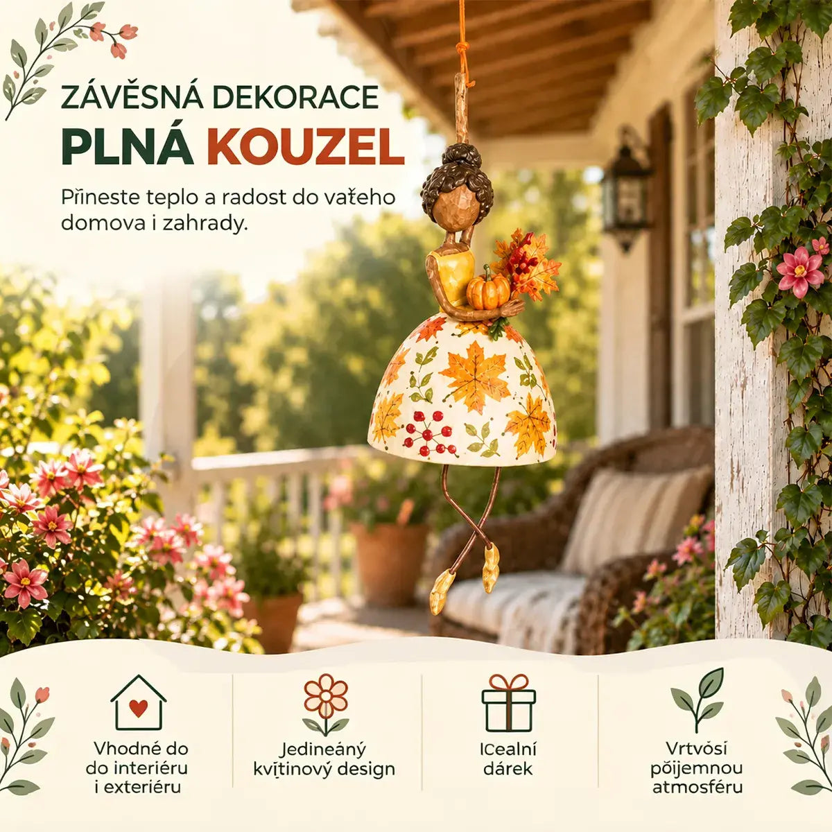 ✨ Vidám, függő dekoráció táncos stílusban