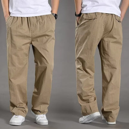 😎👖【Különleges ajánlat🔥】Férfi nagyméretű, casual cargo nadrág – bő és kényelmes