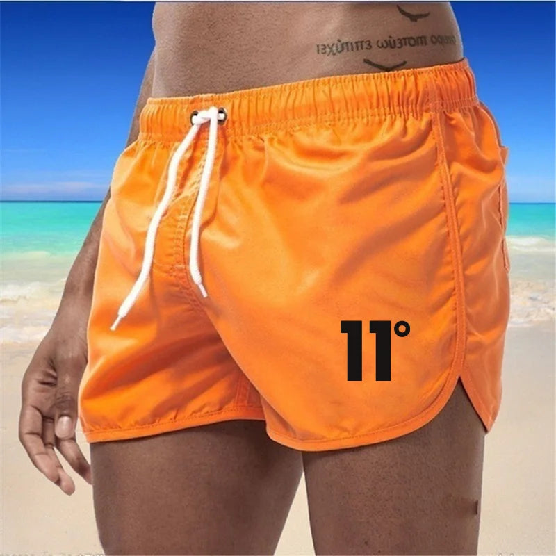 🔥🔥【1+1 ajándék】【Plus size】2026 férfi divatos, színes mintás strandnadrág