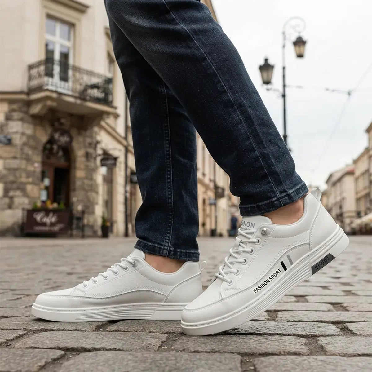 【39-44】2026 Męskie oddychające skórzane buty biznesowe casual