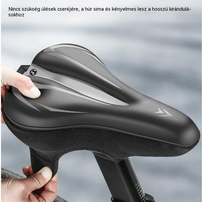 🚲Hegyikerékpár nyeregvédő, erős, vízálló, ultrapuha szilikonbőrből készült.
