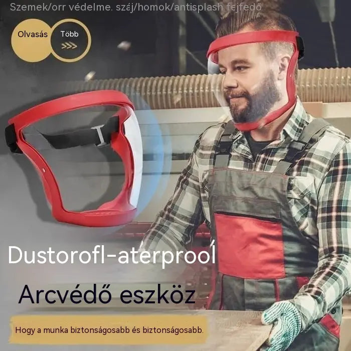 💥【50% kedvezmény】Nagy felbontású átlátszó védőmaszk (további védőpamutszűrő 20db)