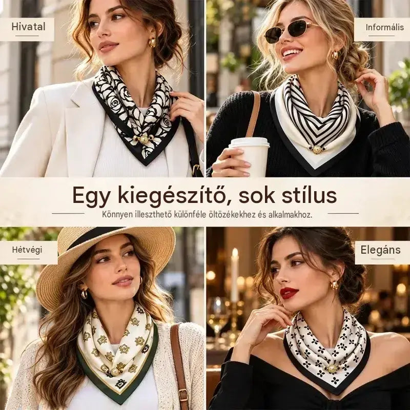 4 darabos szett – 9500 Ft✨💃Mágneses sál – stílus 2 másodperc alatt