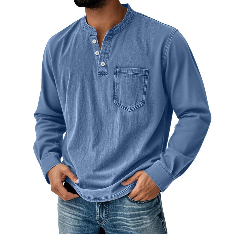 👔 【S-5XL】Męskie, casualowe, modne koszulki na wiosnę/lato
