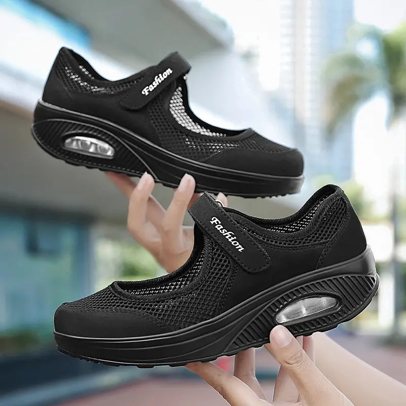 【35–43】👟Ženski zračni mrežasti športni čevlji z zračno blazino, ultralahki, mehki in udobni