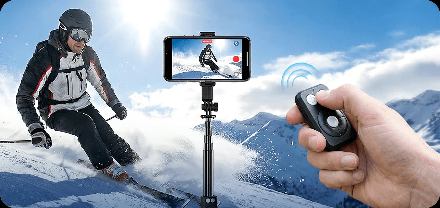【1,7 m】 Wielofunkcyjny statyw do selfie 6 w 1