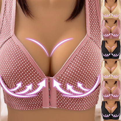 【3 csomag】 Kiváló minőségű varrat nélküli push-up melltartó, divatos és szexi