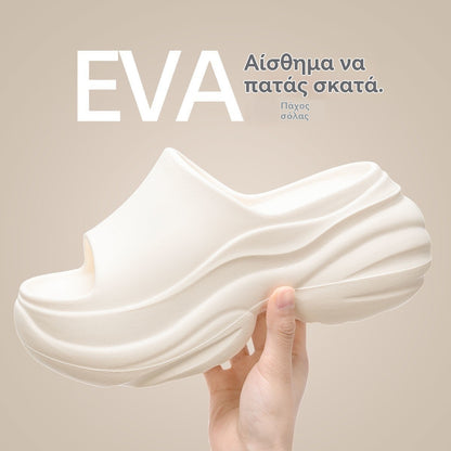 ✨Πέδιλα πλατφόρμας με μαλακή σόλα ✅Ύψος σόλας 7,0 εκ.