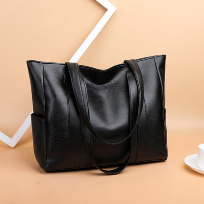 ✨👜【Nagy kapacitású】Női puha bőr válltáska