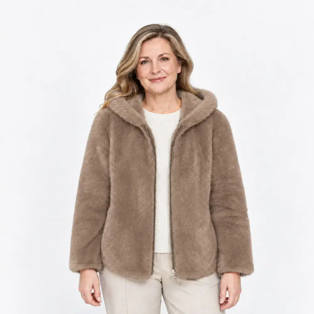 【M-7XL】Ingyenes téli polárdzseki – vastag, kétoldalas, kapucnis, bélelt, cipzáras