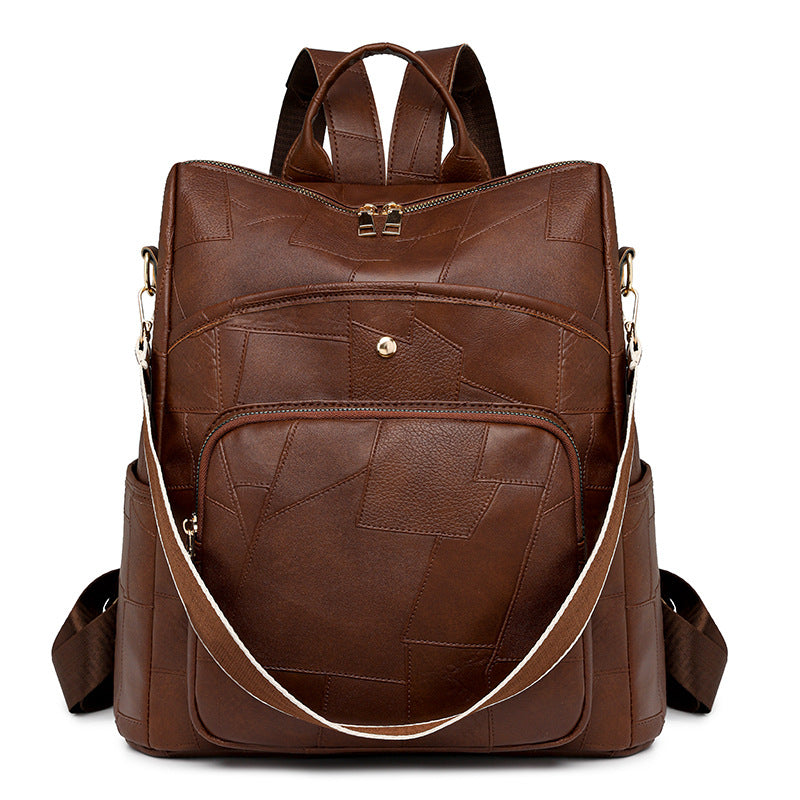 👜Ma 50% kedvezmény!👛🌟 Nagy kapacitású bőr hátizsák – stílusos és sokoldalú női táska
