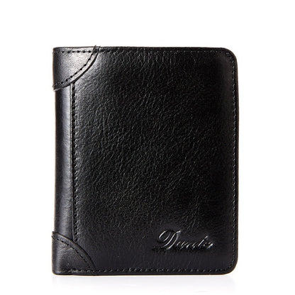 30% KEDVEZMÉNY👝✨ Új férfi lopásgátló pénztárca valódi bőrből