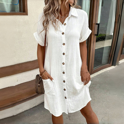 🎁Meleg akció 👗Új divatos ingruha, könnyű és légáteresztő.