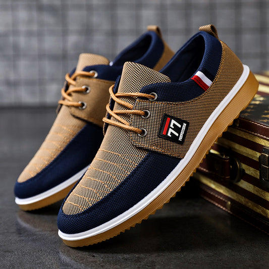 【50% kedvezmény】【39-44】Légáteresztő férfi vászon cipők