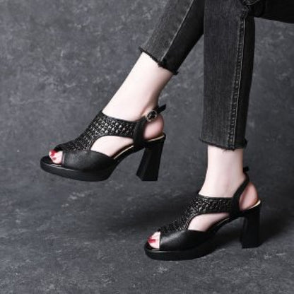 🔥🔥【Μεγέθη 35-40】👡2026 Νέα καλοκαιρινά σανδάλια, φλατ, ανοιχτά δάχτυλα, πλατφόρμα, ανοιχτά δάχτυλα (ύψος τακουνιού 5/7 cm)
