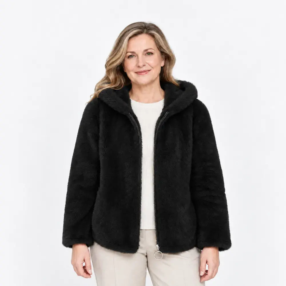 【M-7XL】Ingyenes téli polárdzseki – vastag, kétoldalas, kapucnis, bélelt, cipzáras