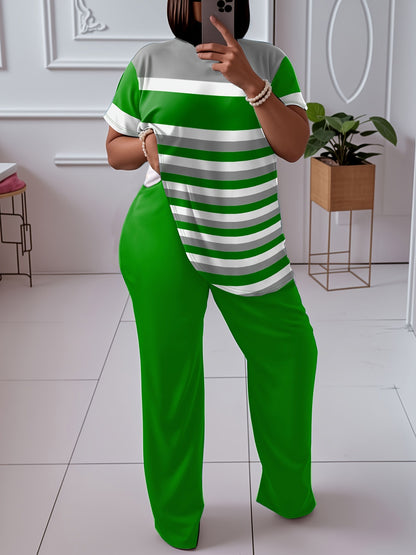 🌈 Stylowy komplet damski (top + spodenki) – Komfort i elegancja w jednym!