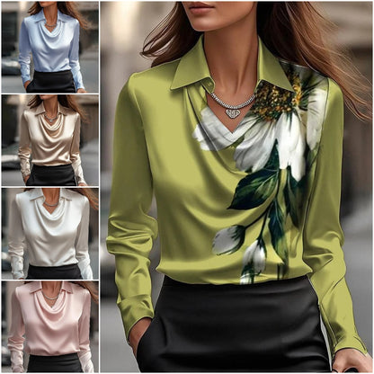 🩰🎀【Jesienna nowość】【S-3XL】🌷Nowa prosta i elegancka koszula damska