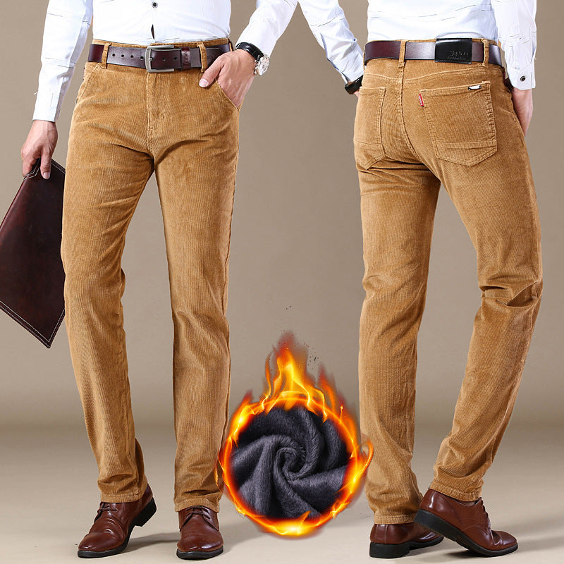 🔥【XS-4XL】🔥  Zimowe męskie spodnie sztruksowe, ciepłe i wygodne. Modne i uniwersalne
