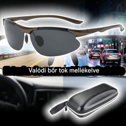 【50% kedvezmény】🕶️ Polarizált fotokromatikus nappali és éjszakai vezetési szemüveg 🚗
