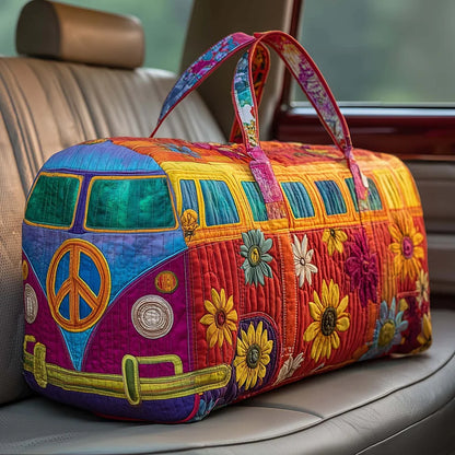 🌸Hippie Van párnázott utazótáska