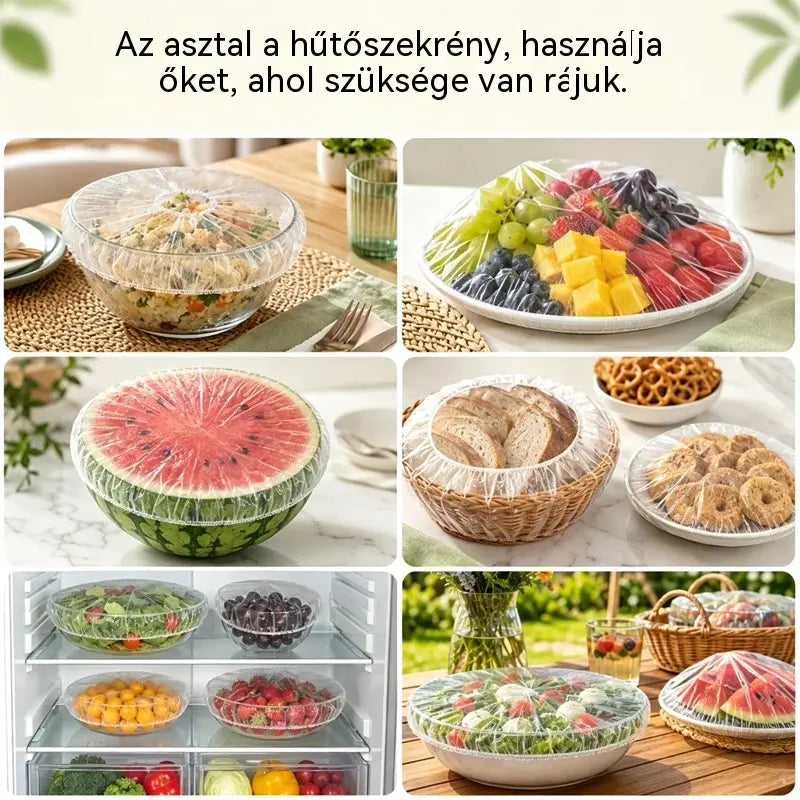 【Második termék féláron】🔥 (300 darab)🍽️ Extra nagy, vastag, élelmiszeripari minőségű antibakteriális műanyag doboz