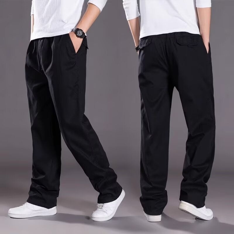 😎👖【Különleges ajánlat🔥】Férfi nagyméretű, casual cargo nadrág – bő és kényelmes