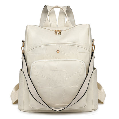 👜Ma 50% kedvezmény!👛🌟 Nagy kapacitású bőr hátizsák – stílusos és sokoldalú női táska