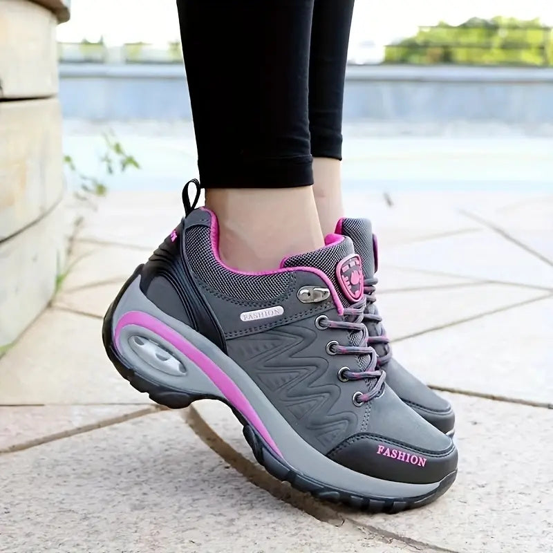 🎀💁‍♀️【35-42】Νέα γυναικεία casual παπούτσια με μαλακή σόλα και αερόσολα που αυξάνουν το ύψος