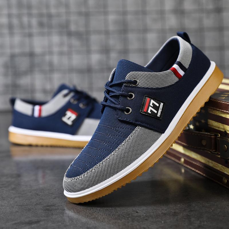 【50% kedvezmény】【39-44】Légáteresztő férfi vászon cipők