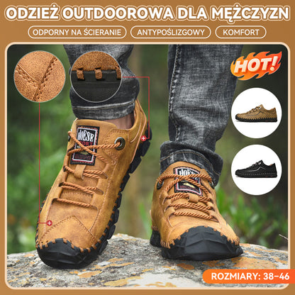 【Buty męskie sprzedają się dobrze】【38-46】Męskie buty outdoorowe typu low-top (duże rozmiary) — wytrzymałe i antypoślizgowe