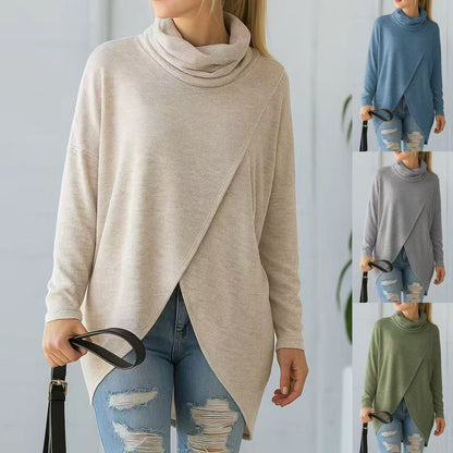 ❤️【50% ZNIŻKI】✨【S-3XL】Nowy casualowy, luźny sweter z golfem z dzianiny