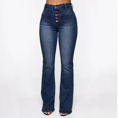 🔥👖【S-4XL】Γυναικείο παντελόνι με φαρδιά μανίκια και ψηλή μέση