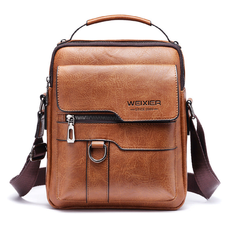🔥Nuevo bolso de hombro Oxford de cuero para hombre 2026-