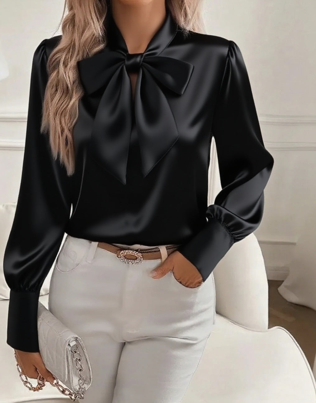 🎀【Őszi és téli újdonság】✨Divatos selyem ing 2025 elegáns stílusért - puha anyag, modern szabás és tökéletes választás mindennapi viseletre