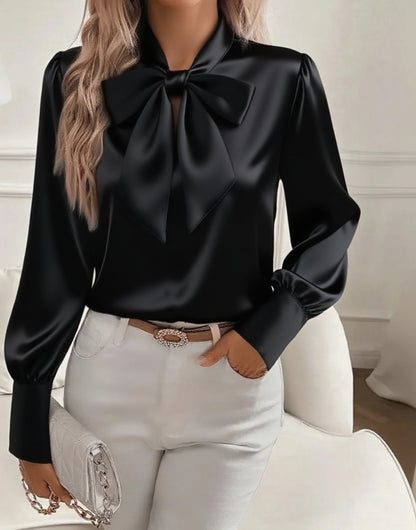 🎀【Őszi és téli újdonság】✨Divatos selyem ing 2025 elegáns stílusért - puha anyag, modern szabás és tökéletes választás mindennapi viseletre
