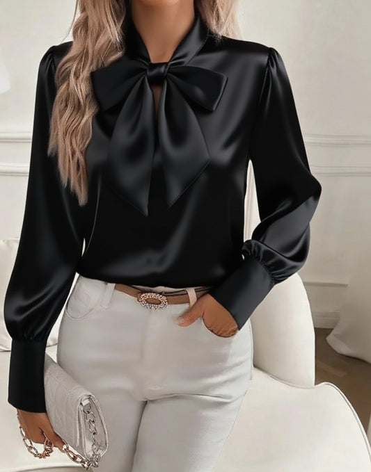 🎀【Őszi és téli újdonság】✨Divatos selyem ing 2025 elegáns stílusért - puha anyag, modern szabás és tökéletes választás mindennapi viseletre