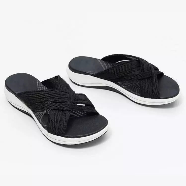 👡【35-43】Női nyári nagy méretű platformos ortopéd szandálok.