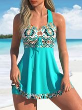 🏖️👙🌴【S-6XL】Elegantne kopalke s potiskom za večje velikosti